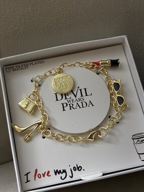 The devil wears Prada charm bracelet